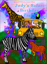 Load image into Gallery viewer, Jody's Safari Birthday Party by Jazmine Williams